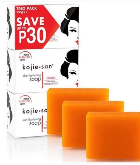 Kojie. San 3in1 Skin Lightening Soap.100gx3