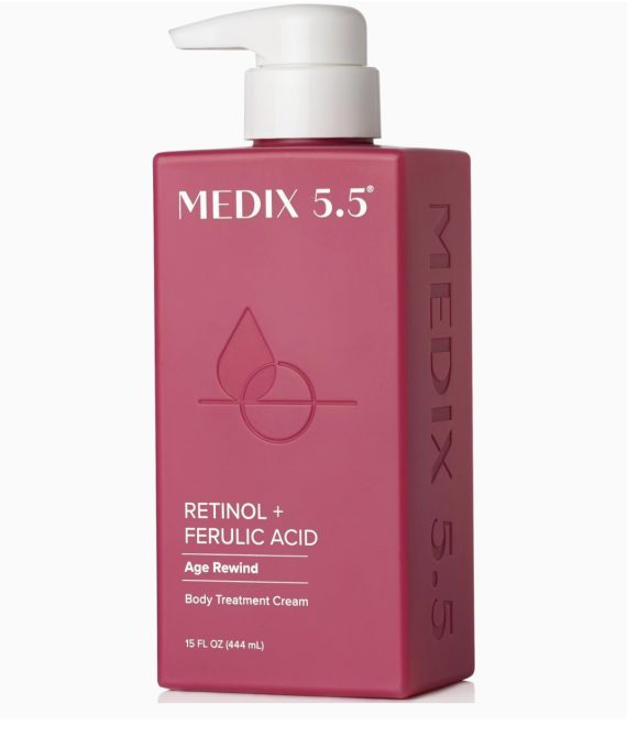 MEDIX 5.5 Retinol + Ferulic (Age Rewind)  Body Treatment Cream -15oz