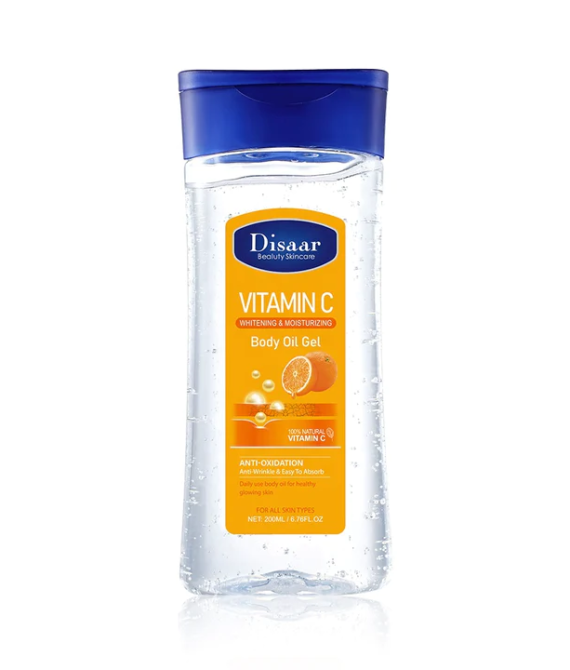 DISAAR- (Vitamin C whitening & moisturizing) Body oil gel 200ml